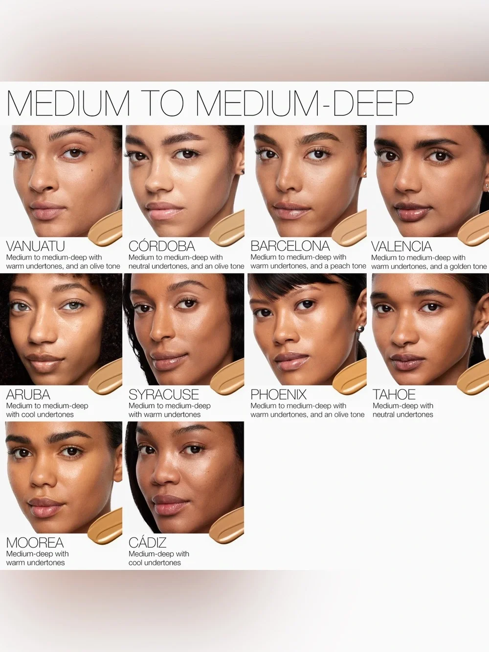 Moorea Deep 2.3 Nars Light Reflecting Foundation Brand New in Box Full Size